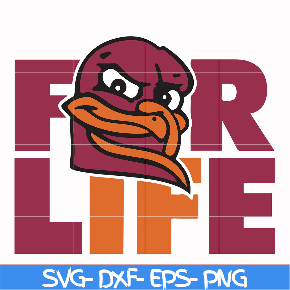 NCAA0000338-Virginia Tech Hokies svg, png, dxf, eps file NCAA0000338.jpg