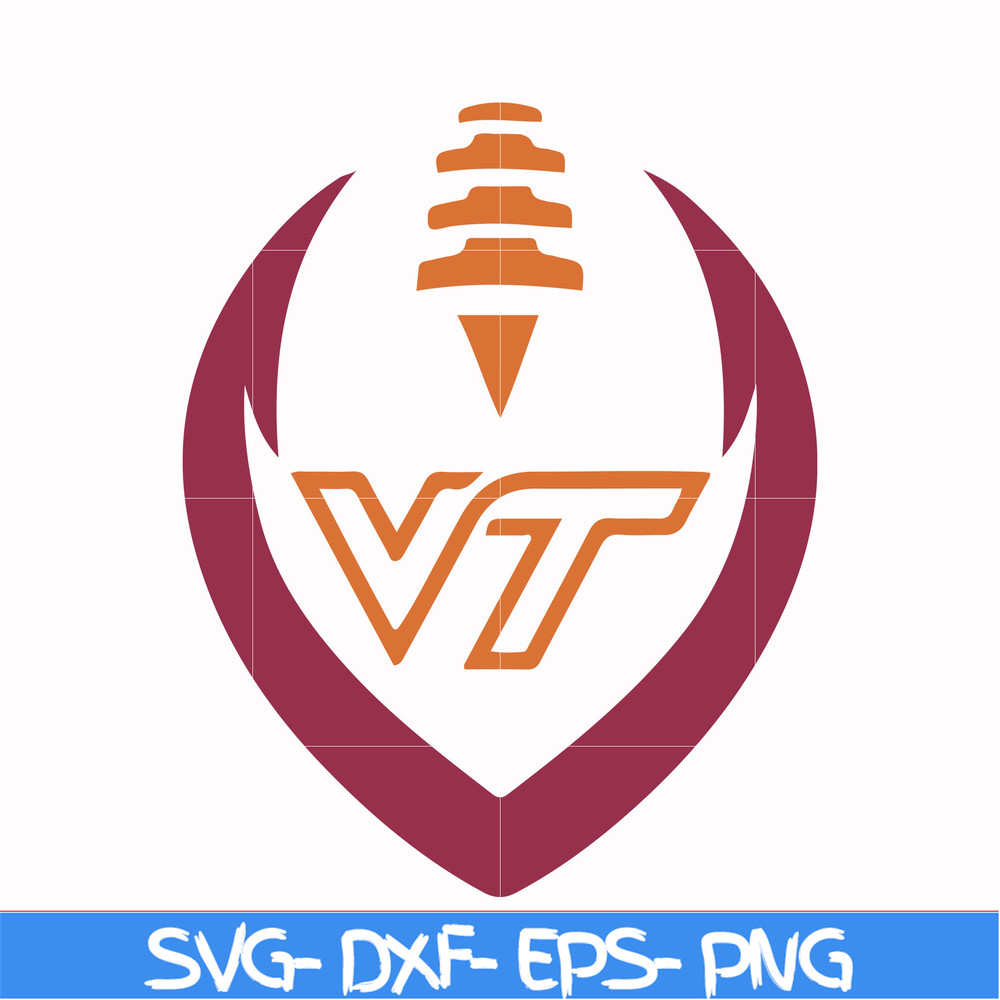 NCAA0000339-Virginia Tech Hokies svg, png, dxf, eps file NCAA0000339.jpg