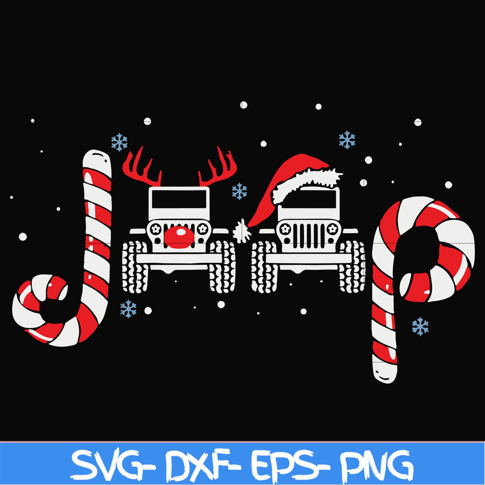 NCRM1607206-Jeep christmas svg, png, dxf, eps digital file NCRM1607206.jpg