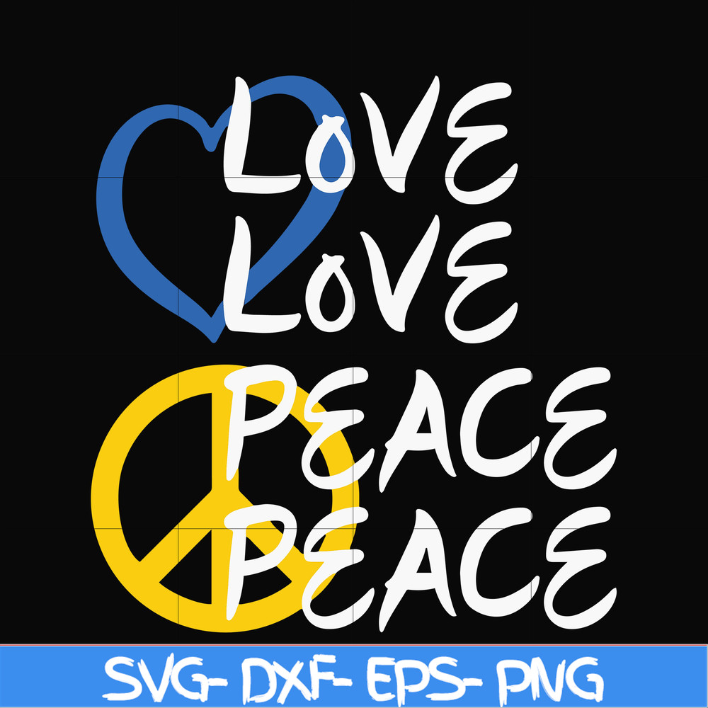 OTH0021-Love peace svg, png, dxf, eps digital file OTH0021.jpg