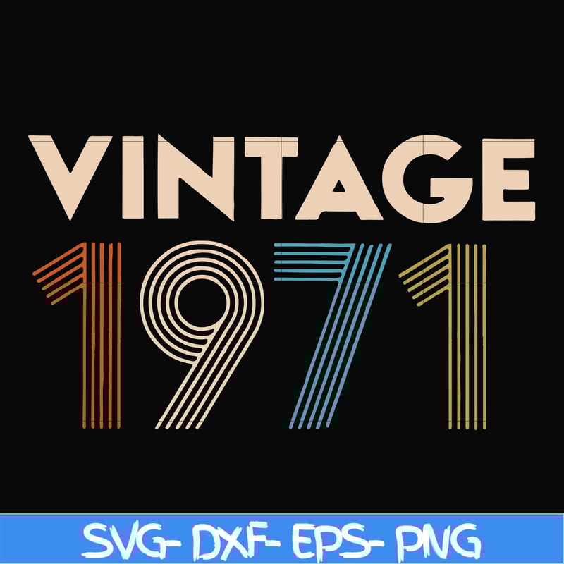FN000169-Vintage 1971 svg, png, dxf, eps file FN000169.jpg