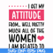 FN000278-I get my attitude from well pretty much all of the women I am related to svg, png, dxf, eps file FN000278.jpg