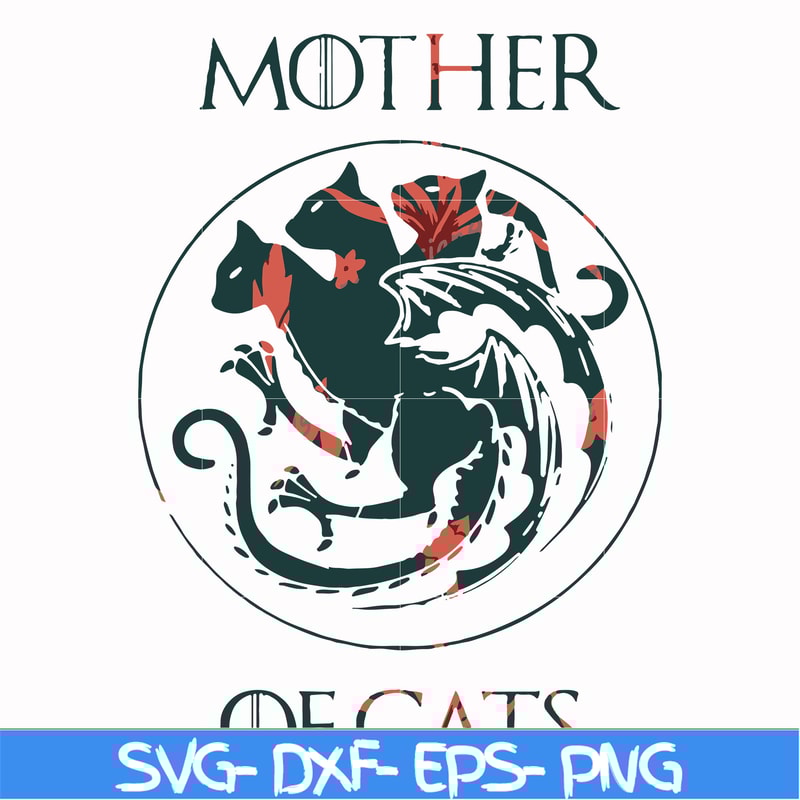 FN000410-Mother of cats svg, png, dxf, eps file FN000410.jpg