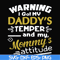 FN000457-Warning I got my daddy's temper and my mommy's attitude svg, png, dxf, eps file FN000457.jpg