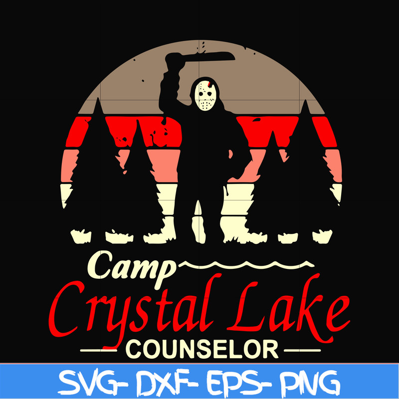 HLW0146-Camp crystal lake counselor svg, png, dxf, eps digital file HLW0146.jpg