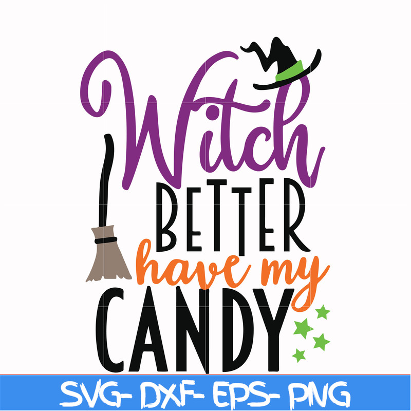 HLW2407206-Witch better have my candy svg, halloween svg, png, dxf, eps digital file HLW2407206.jpg