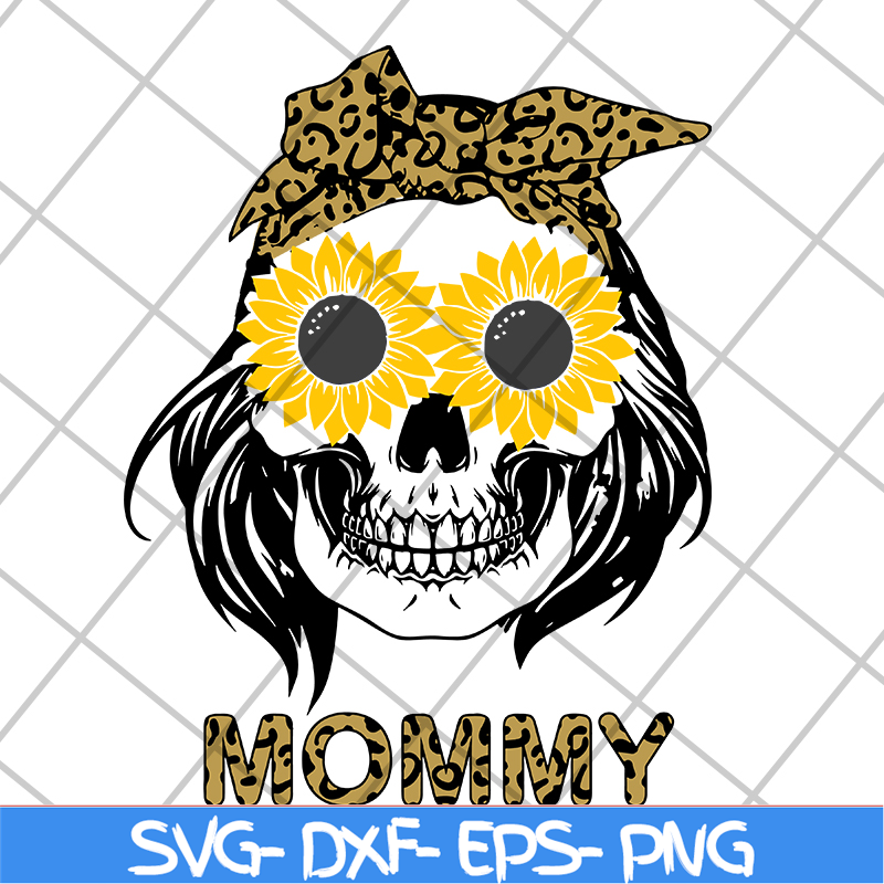 MTD13042133-Mommy skull svg, Mother's day svg, eps, png, dxf digital file MTD13042133.jpg