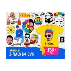 150 bundle j balvin svg, trending svg, j balvin svg bundle, j balvin svg, j balvin clipart, famous singer svg, j balvin