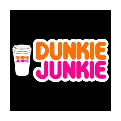 dunkie junkie svg, trending svg, dunkie svg, junkie svg, water svg, drink svg, dunkie junkie gifts svg, dunkie junkie lo