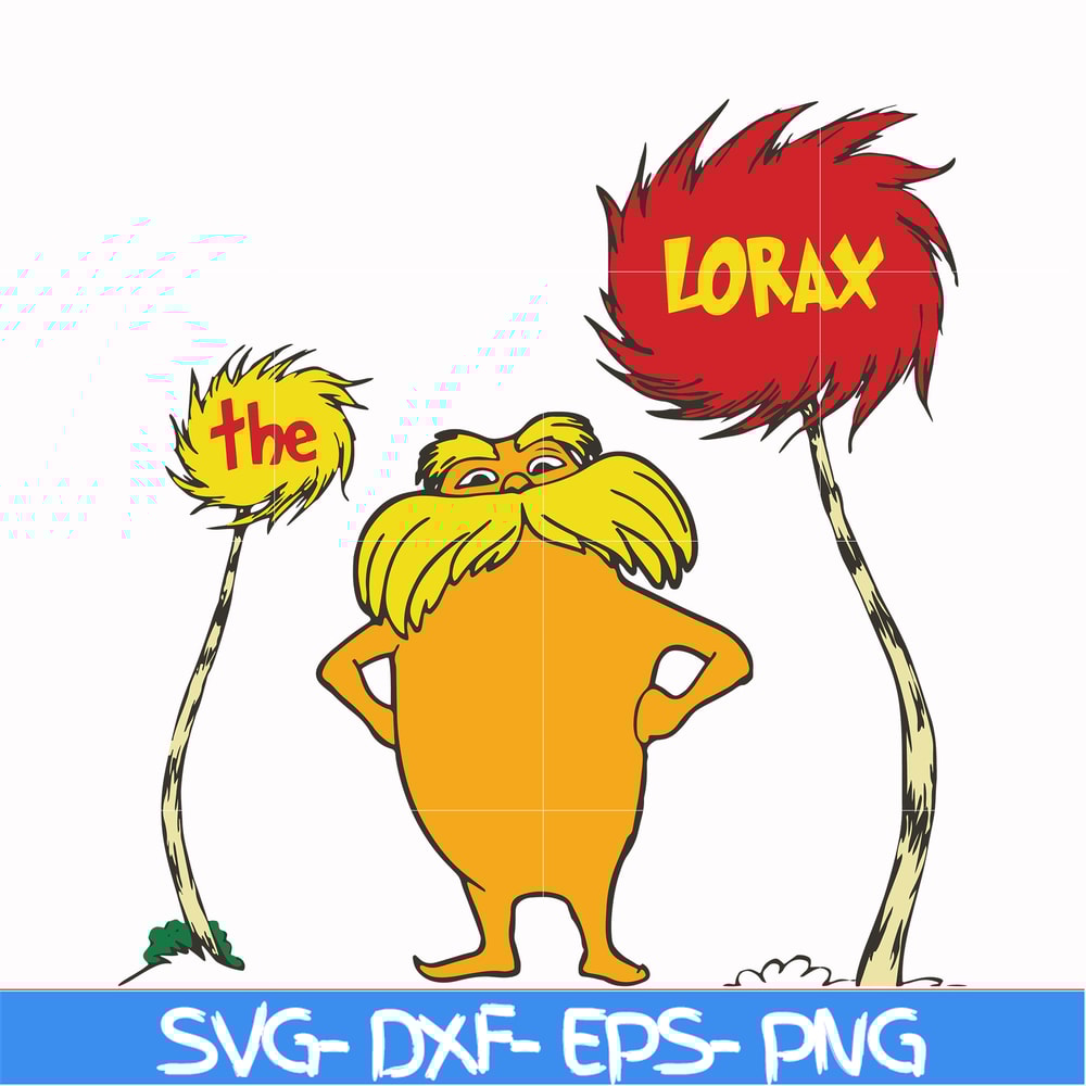 DR000151-The Lorax svg, png, dxf, eps file DR000151.jpg