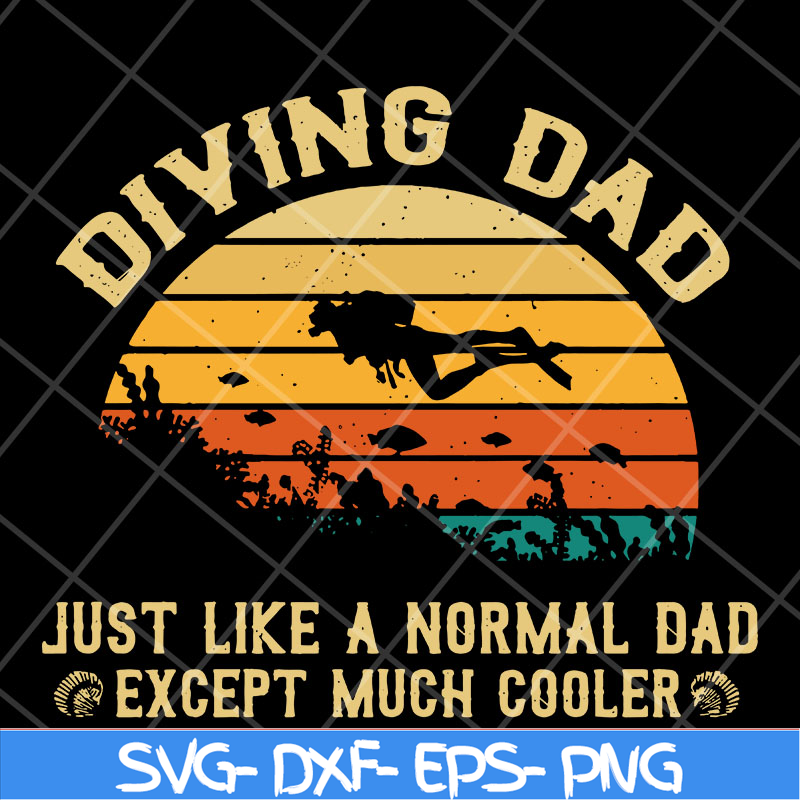 FTD29042105-Diving dad svg, Fathers day svg, png, dxf, eps digital file FTD29042105.jpg