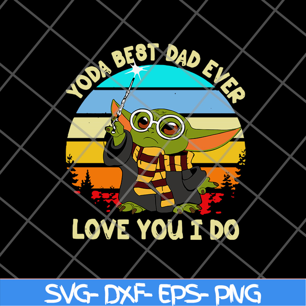 FTD29052138- Star wars baby yoda best dad ever svg, png, dxf, eps digital file FTD29052138.jpg