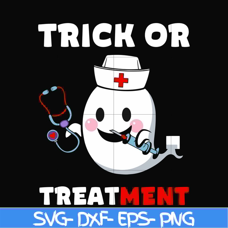 HLW0006-trick or treatment svg, halloween svg, png, dxf, eps digital file HLW0006.jpg