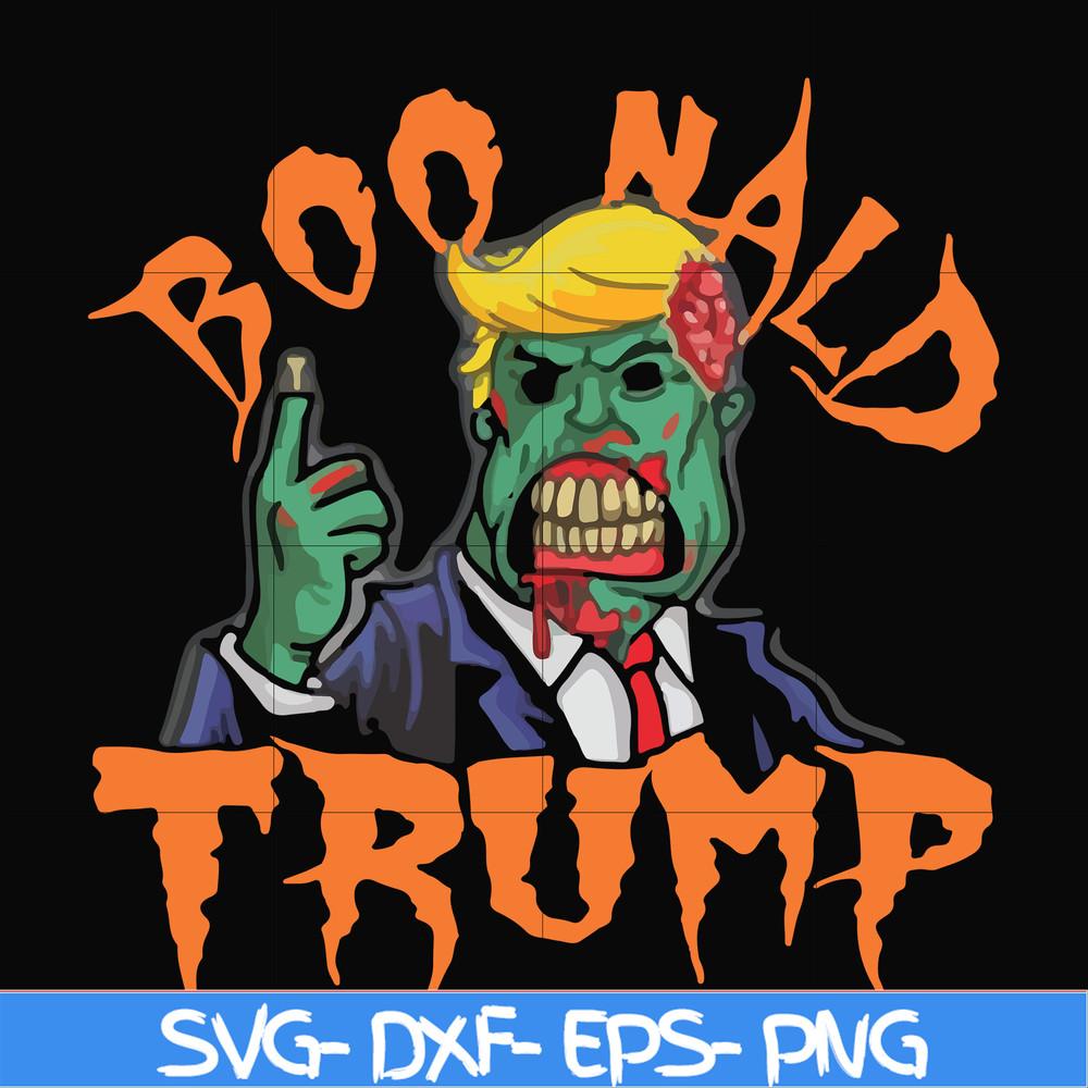 HLW20072013-Boo nald trump svg, halloween svg, png, dxf, eps digital file HLW20072013.jpg