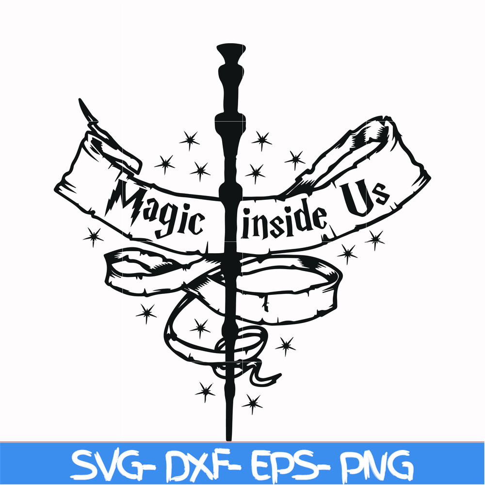 HRPT00020-Magic inside us svg, png, dxf, eps file HRPT00020.jpg