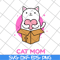 MTD04042109-Cat mom svg, Mother's day svg, eps, png, dxf digital file MTD04042109.jpg