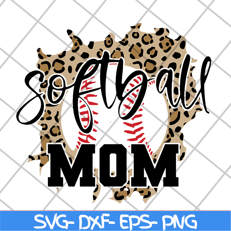 MTD05042109-Sofball mom svg, Mother's day svg, eps, png, dxf digital file MTD05042109.jpg