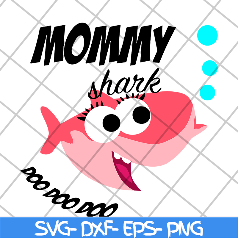 MTD13042118-Mommy shark Doo Doo Doo svg, Mother's day svg, eps, png, dxf digital file MTD13042118.jpg