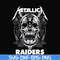 NNFL0008-Skull Metallica Raiders svg, png, dxf, eps digital file NNFL0008.jpg