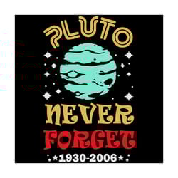 pluto never forget 1930 svg,svg,youth science svg,science shirt svg,pluto planet svg,90s pluto shirt,never forget pluto