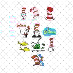 dr seuss svg bundle, dr seuss svg, dr seuss clipart, dr seuss cat svg, dr seuss fish svg, sam i am svg, green eggs and h