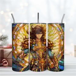 saint seiya sagitarius tumbler 20oz digital download file saint seiya wrap tumbler 20oz