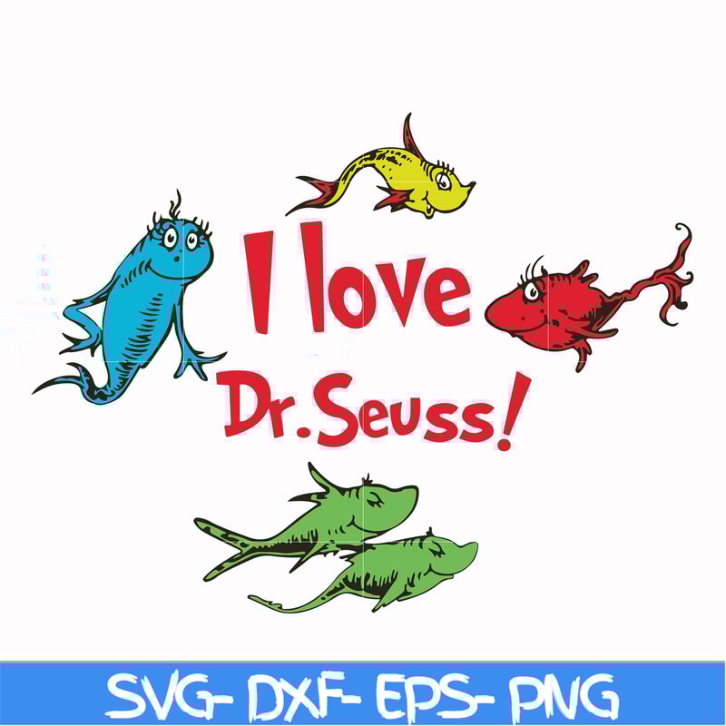 DR000124-I love Dr.Seuss svg, png, dxf, eps file DR000124.jpg