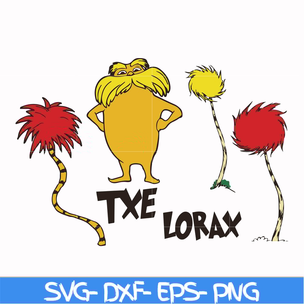 DR000149-TXE Lorax svg, png, dxf, eps file DR000149.jpg