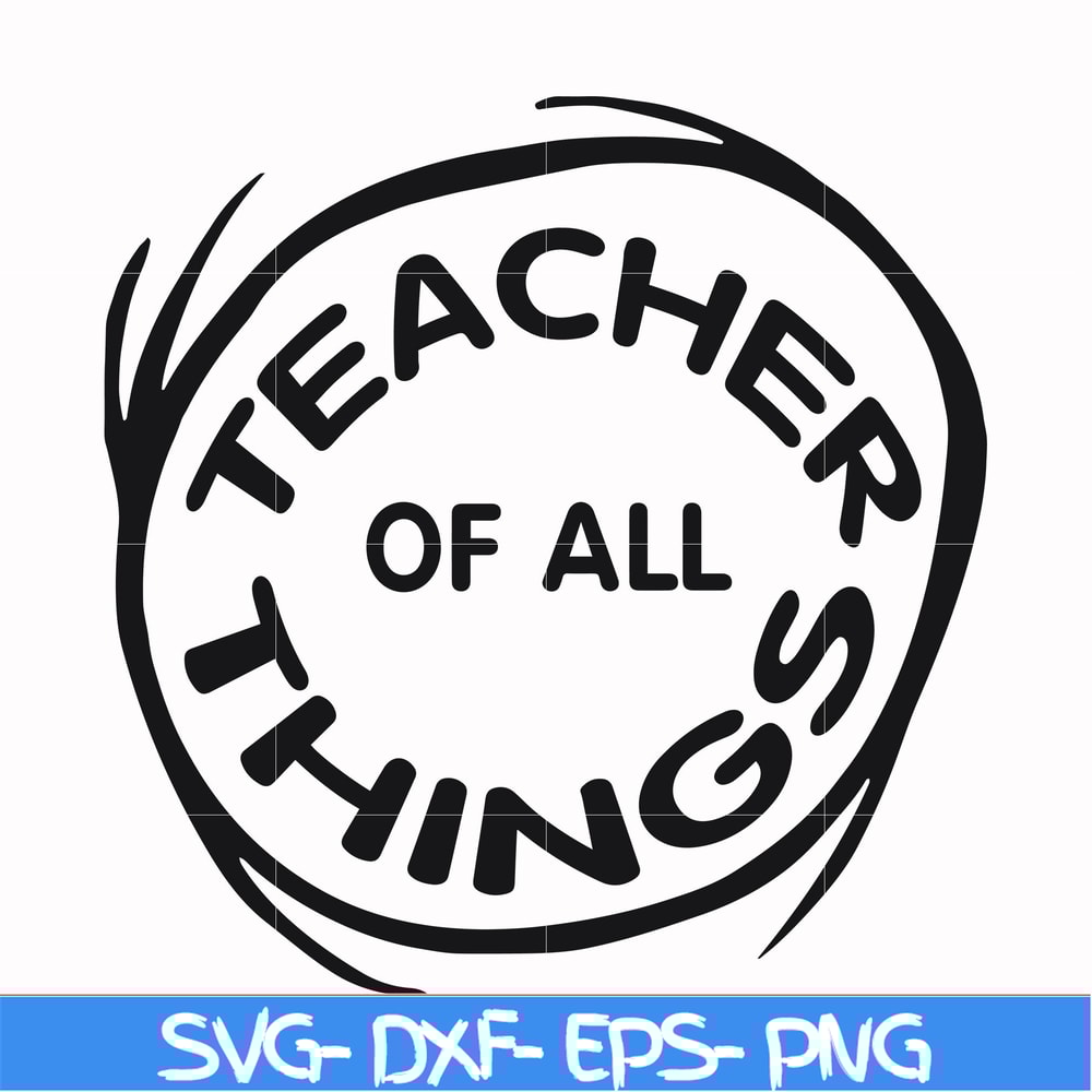 DR000161-Teacher of all things svg, png, dxf, eps file DR000161.jpg