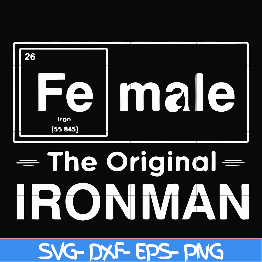 FN000211-Female the original ironman svg, png, dxf, eps file FN000211.jpg