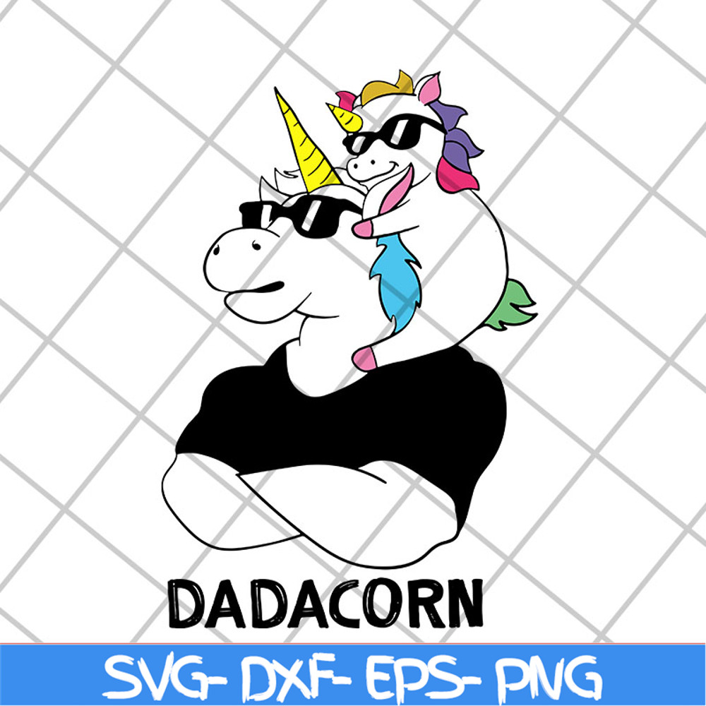 FTD29042131-Dadacorn svg, Fathers day svg, png, dxf, eps digital file FTD29042131.jpg
