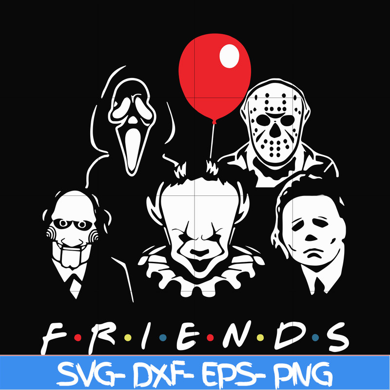 HLW0082-Friends svg, png, dxf, eps digital file HLW0082.jpg