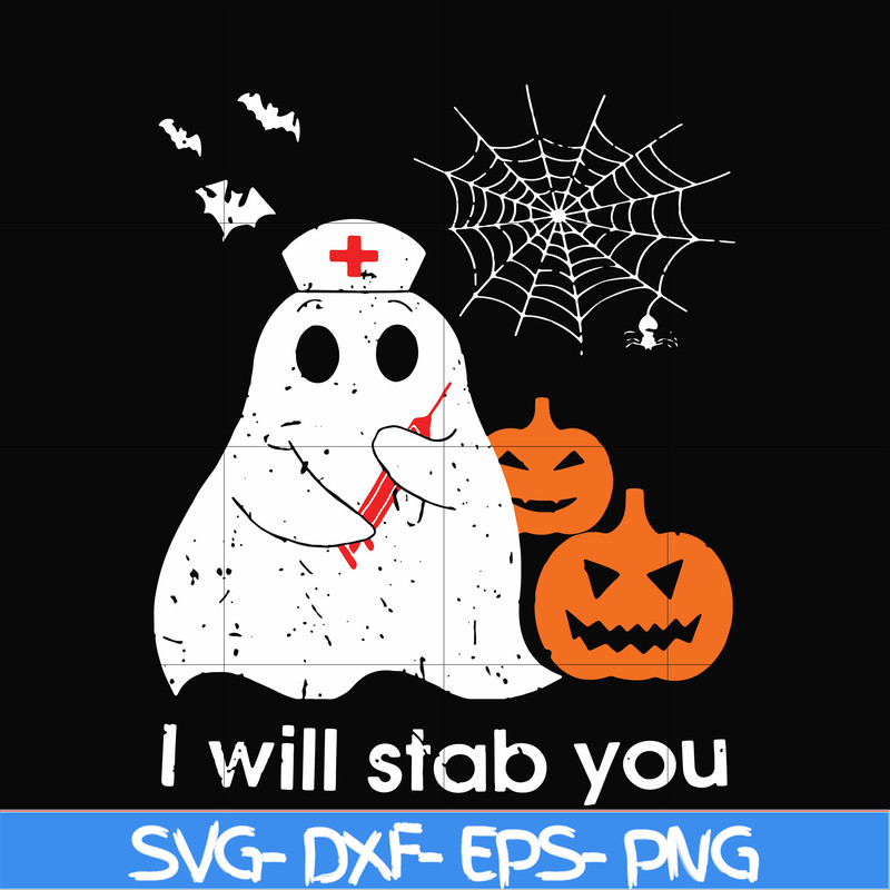 HLW0102-I will stab you svg, png, dxf, eps, digital file HLW0102.jpg