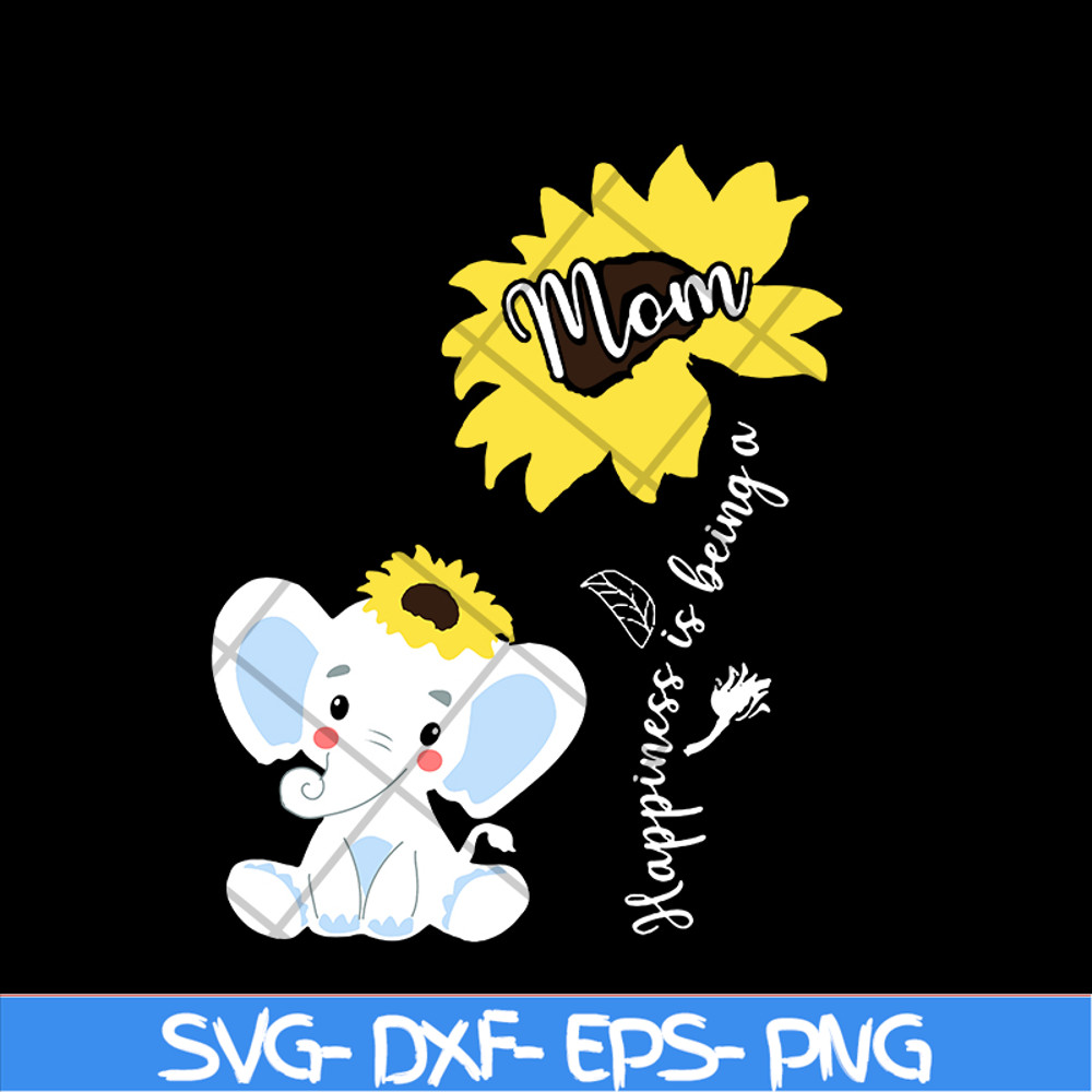 MTD03042110-Happiess is being a mom svg, Mother's day svg, eps, png, dxf digital file MTD03042110.jpg