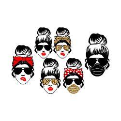 skeleton mom life svg,mom life svg,mom life with bandana svg,mama svg,woman head svg,mom life svg,svg cricut, silhouette