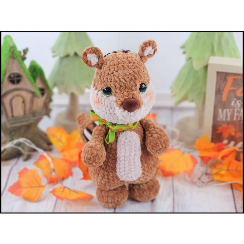 Chipmunk Amigurumi Crochet Patterns, Crochet Pattern.jpg