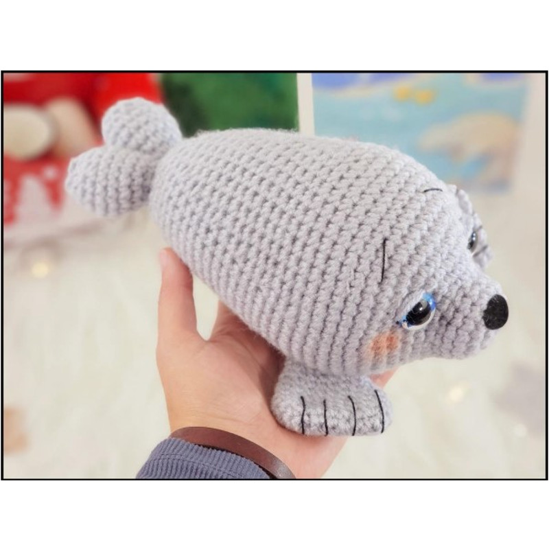 Chubby seal Amigurumi Crochet Patterns, Crochet Pattern.jpg