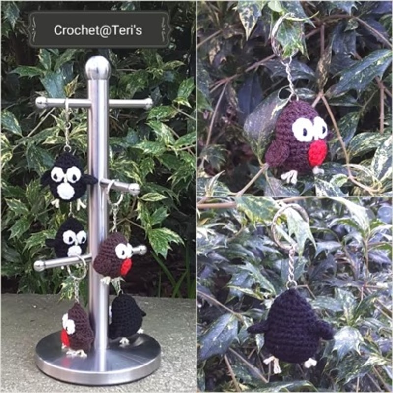 Robin Penguin Keychains Amigurumi Crochet Patterns, Crochet Pattern.jpg