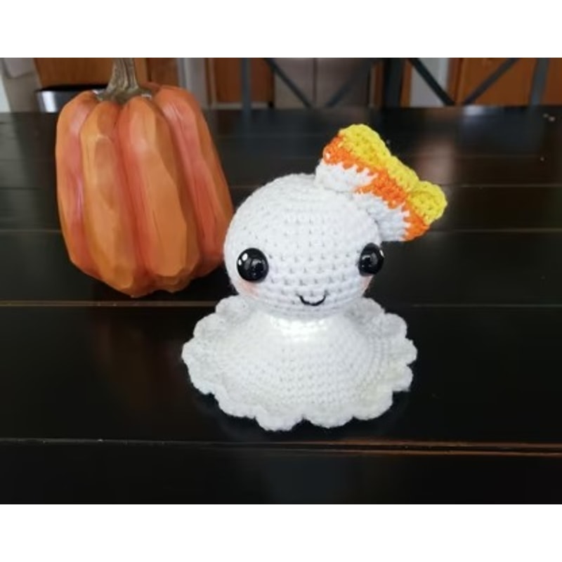 Mini ghost Amigurumi Crochet Patterns, Crochet Pattern | Inspire Uplift