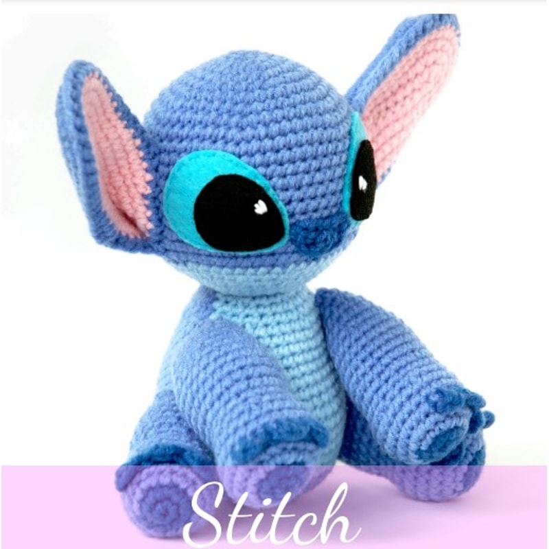 Stitch the cute Alien Amigurumi Crochet Patterns, Crochet Pa | Inspire ...