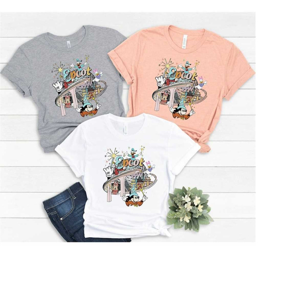 Disney Epcot Since 1982  Shirt, Disney Trip Family Shirt, Disney Aesthetic Shirt, retro Disneyworld Shirt, Disneyland Sh.jpg