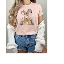 disney gingerbread castle shirt, disney christmas shirt, christmas castle shirt, disney christmas family shirt, mickey c