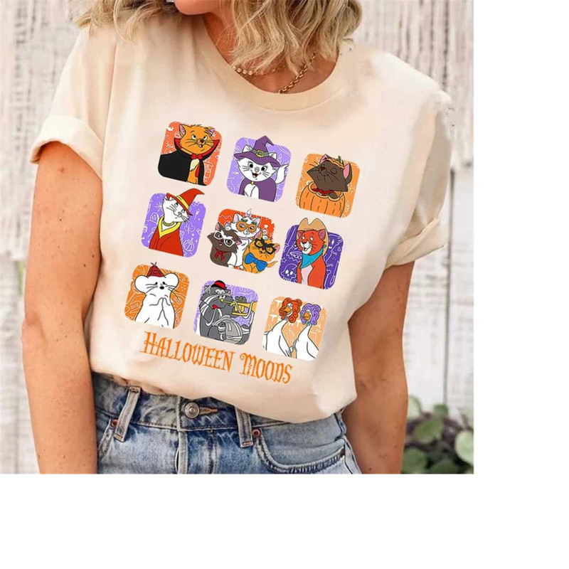 Disney The Aristocats Halloween Shirt, Disney Marie Shirt, Disney Cataholic Shirt, Marie Cat Shirt, Trick Or Treat, Disn 1.jpg