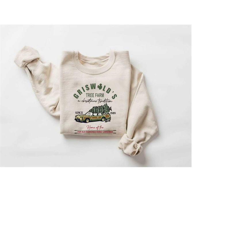 Griswold's Tree Farm Since 1989 Sweatshirt, Christmas Shirt, Christmas Sweatshirt, Christmas Family, Christmas Gift, Wom.jpg