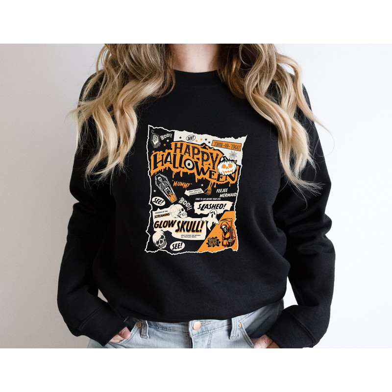 Vintage Retro Halloween T-Shirt, Cute Halloween Theme Shirt, Funny Halloween Shirt, Halloween Shirt, Hocus Pocus Shirt, Witch Shirt.jpg