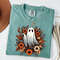Comfort Colors® Floral Ghost Halloween Shirt, Cute Ghost Halloween Shirt, Womens Halloween Shirt, Spooky Season, Halloween Party Shirt.jpg