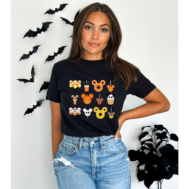 Happiest Place On Earth Shirt, Halloween Disney Snack Shirt, The Most Magical Place, Fall Best Day Ever Mouse Ears, Halloween Spooky Shirt.jpg