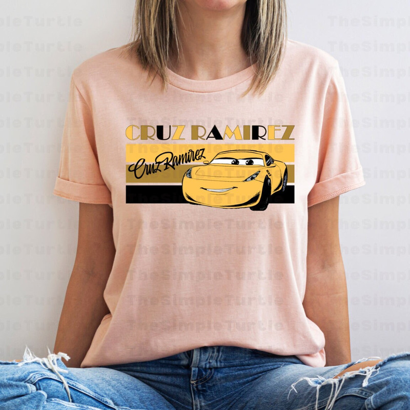 Cruz Ramirez Disney Cars Movie Shirt,Disney Pixar Cars Shirt, Disney Cruz Ramirez Trip Shirt, Cruz Ramirez Cars Land Tee, Disney Gift Shirt.jpg