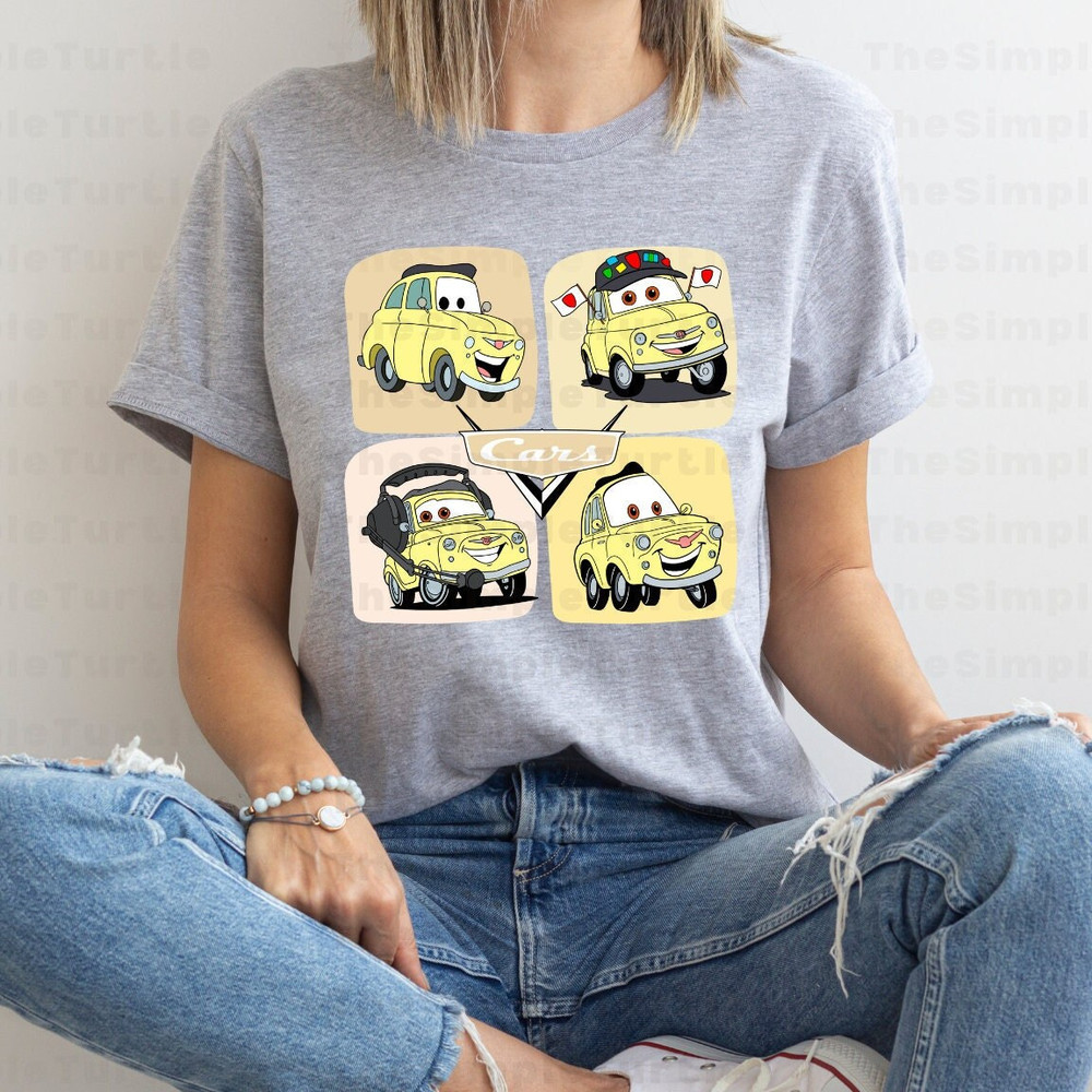Disney Cars Movie Luigi Shirt,Disney Luigi Travel Shirt, Luigi Gift Shirt, Disney Family Vacation With Luigi, Disney Cars Shirt,Pixar Cars.jpg