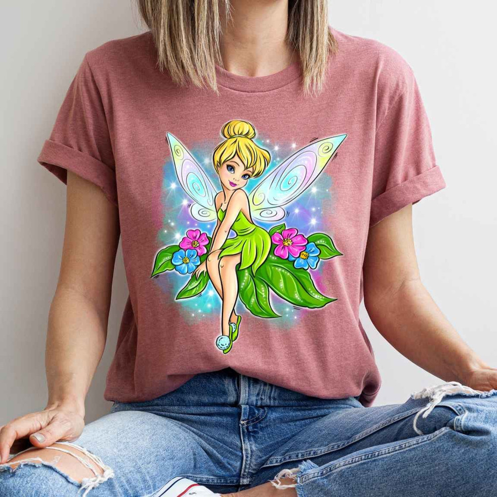 Disney Fairy Princess Tinkerbell Shirt,Disney Fairies,Tinker Bell Fairy Shirt, Disney World Gift Tee, Disney Fairy Trip Tee, Peter Pan Movie.jpg